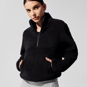 Alo Shanti Half-Zip Sherpa | Size: Small